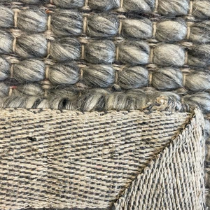 Essence Scandinavian Silver Felted Wool Rug