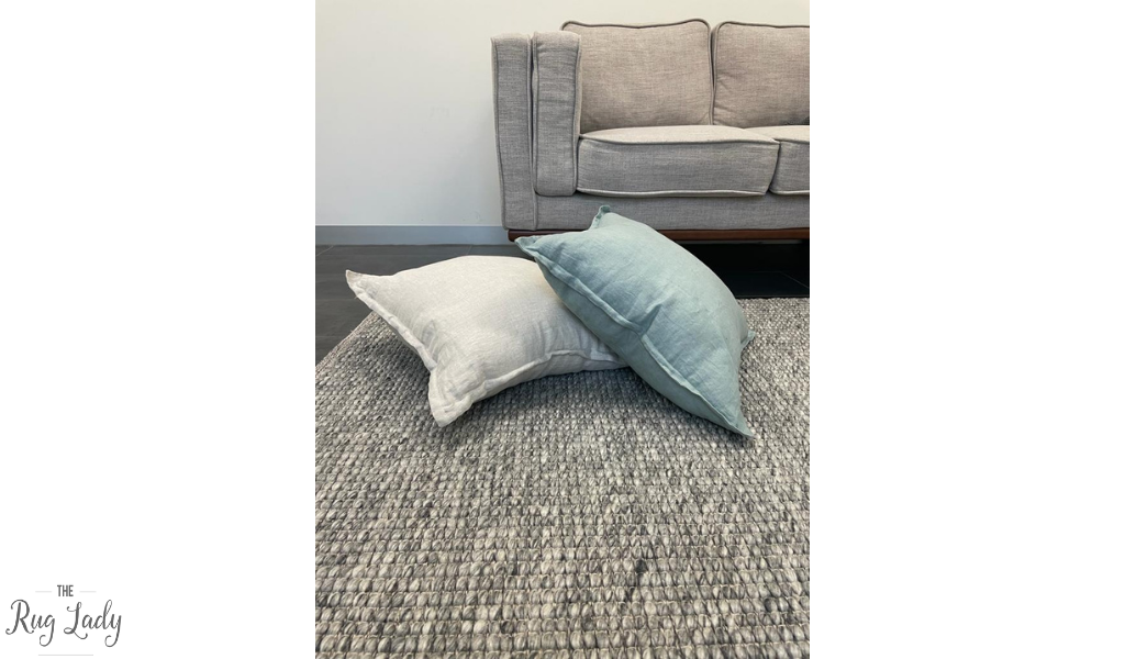 Essence Scandinavian Silver Felted Wool Rug