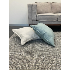 Essence Scandinavian Silver Felted Wool Rug