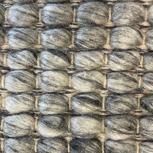 Essence Scandinavian Silver Felted Wool Rug