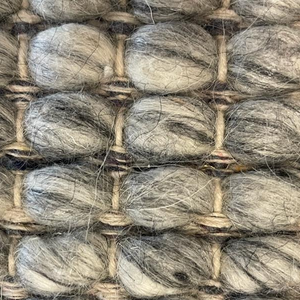 Essence Scandinavian Silver Felted Wool Rug