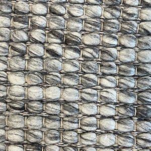 Essence Scandinavian Stone Grey Felted Wool Rug