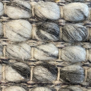 Essence Scandinavian Stone Grey Felted Wool Rug