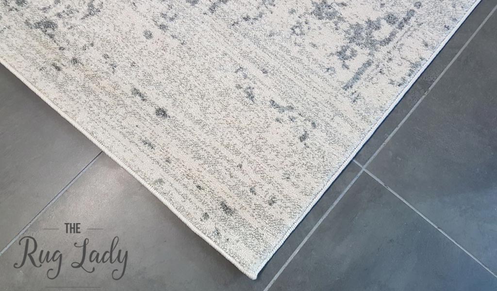Awaken Silver Medallion Rug