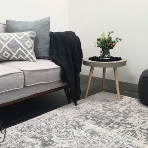 Awaken Silver Medallion Rug