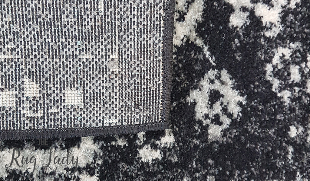 Awaken Charcoal Medallion Rug