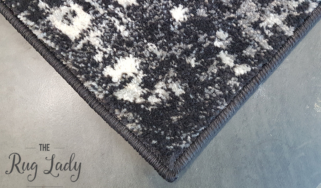 Awaken Charcoal Medallion Rug