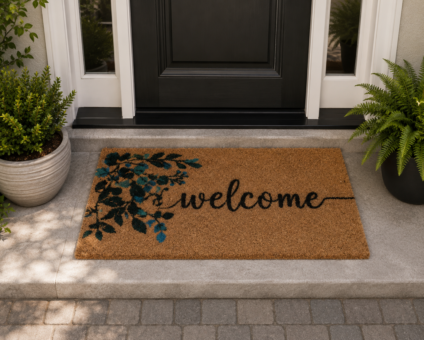 Outdoor Coir Mat - Iris Welcome