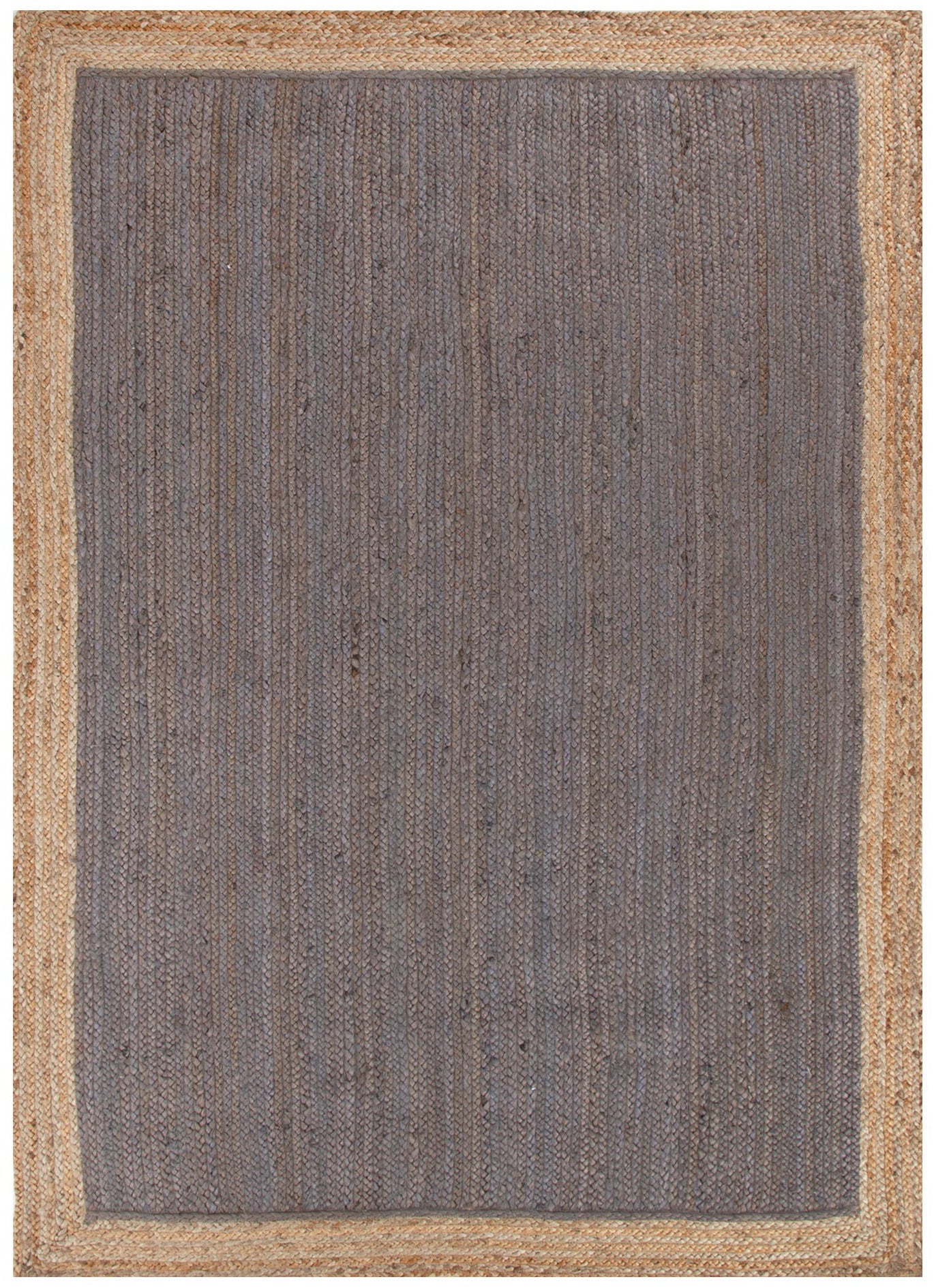 Hampton Centre Taupe Jute Rug