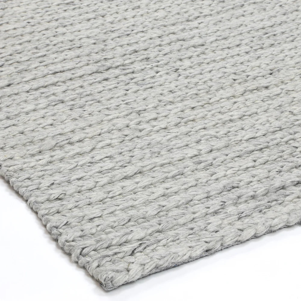 Harlow Cue grey Wool 160 x 230 rug