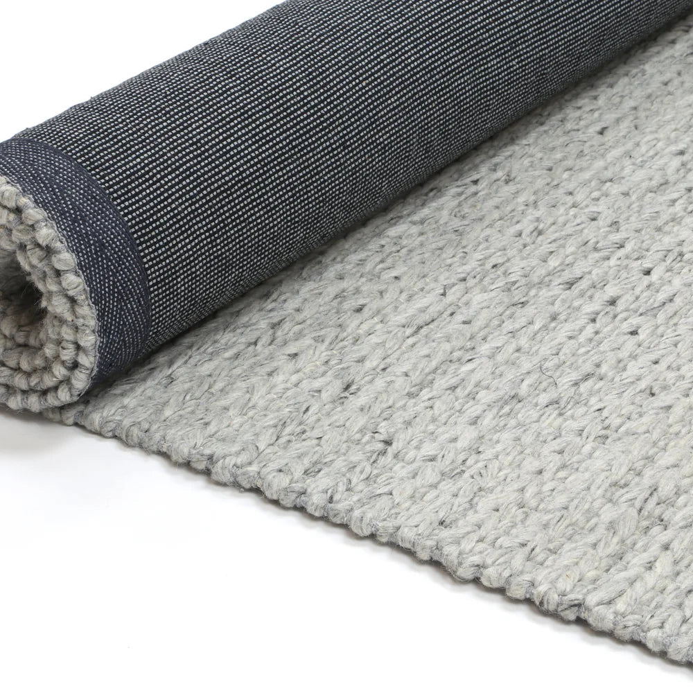 Harlow Cue grey Wool 160 x 230 rug