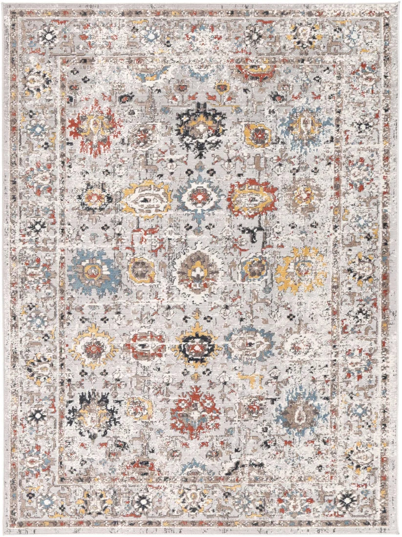 Havana Terra blue Transitional Multi 160 x 220 cm