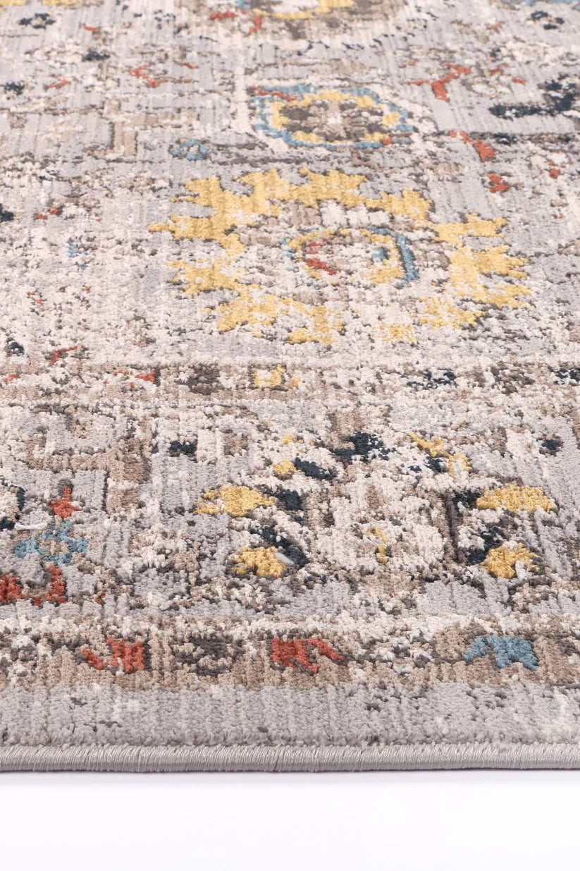 Havana Terra blue Transitional Multi 160 x 220 cm