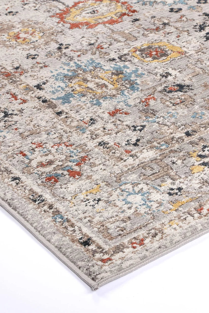 Havana Terra blue Transitional Multi 160 x 220 cm