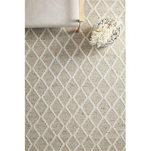 Harriet Natural Hand Woven Wool Rug