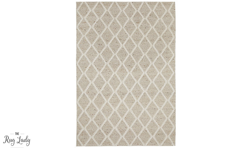 Harriet Natural Hand Woven Wool Rug