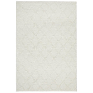Harriet Ivory Hand Woven Wool Rug