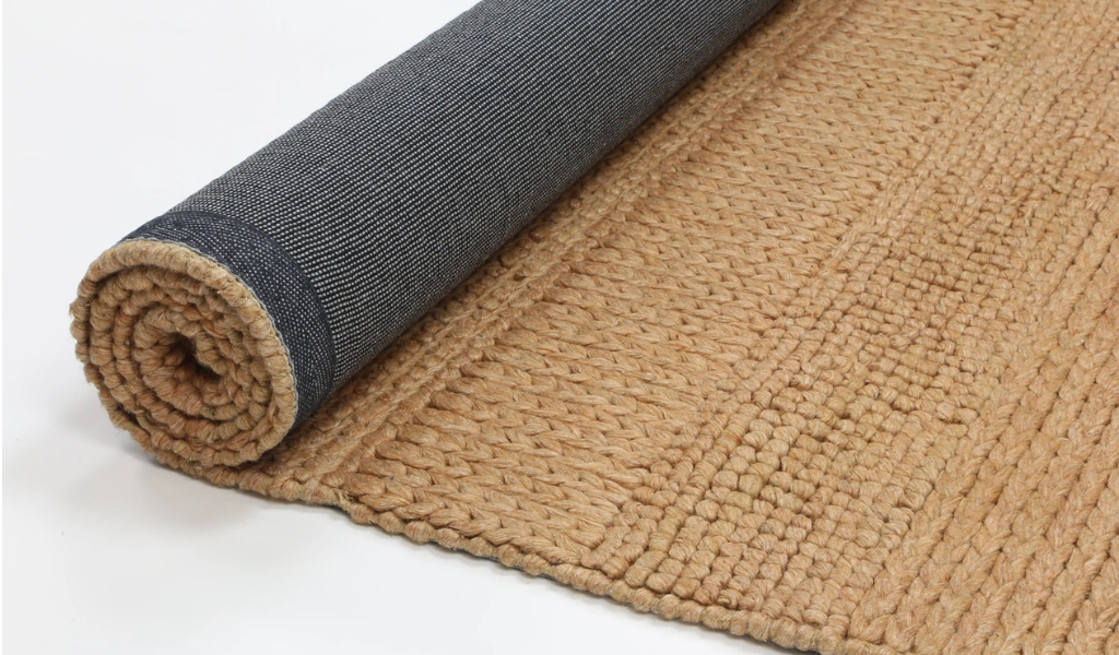 Halo Copper Multi Pattern Wool Blend Rug