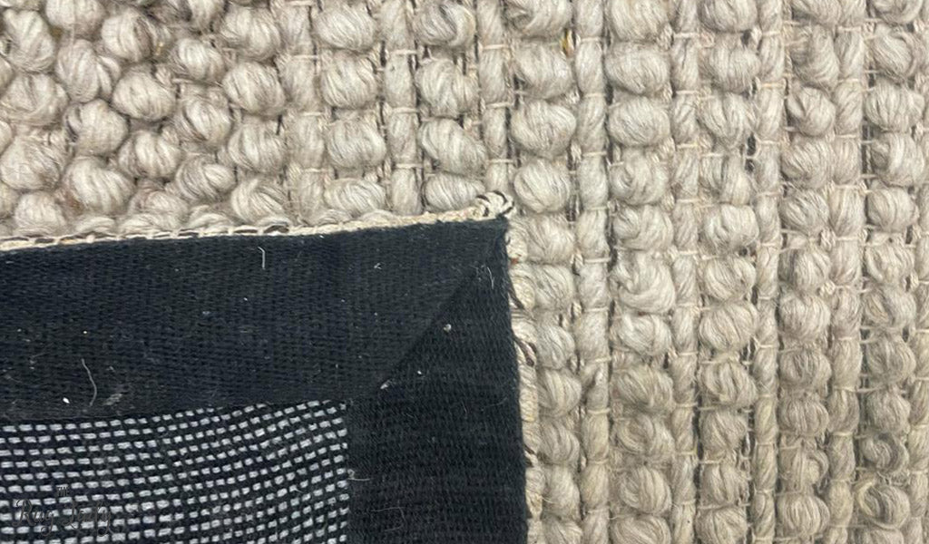 Halli Grey Hand-Woven Wool Rug