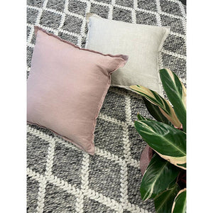 Harriet Grey Hand Woven Wool Rug