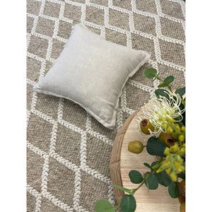 Harriet Natural Hand Woven Wool Rug