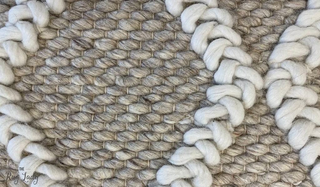 Harriet Natural Hand Woven Wool Rug