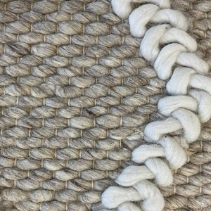 Harriet Natural Hand Woven Wool Rug