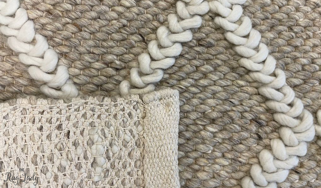 Harriet Natural Hand Woven Wool Rug