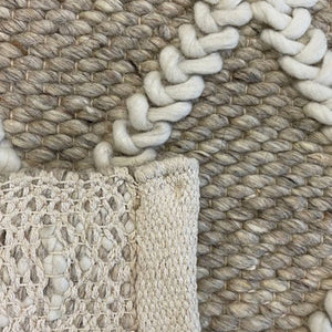 Harriet Natural Hand Woven Wool Rug