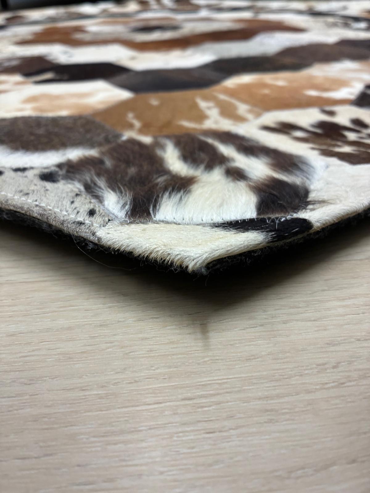 cow hide rug Pentagon 145 x 122cm