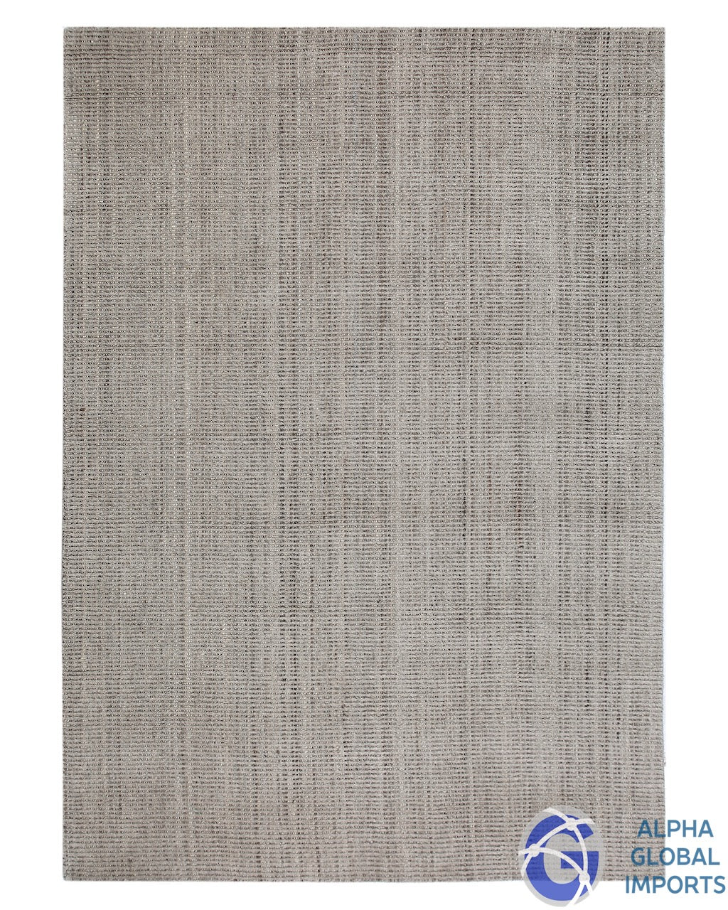 Alpha Kora wool beige floor rug