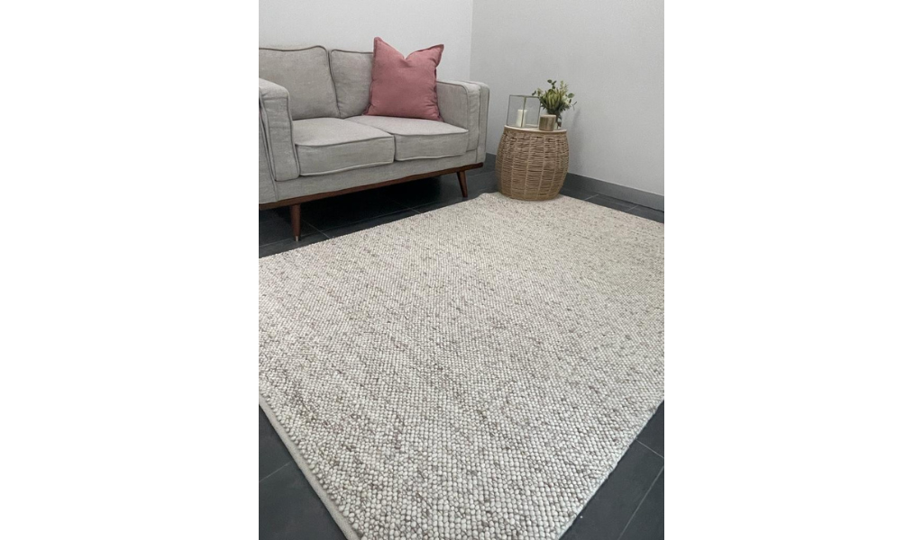 Lula Natural Ivory Wool Rug