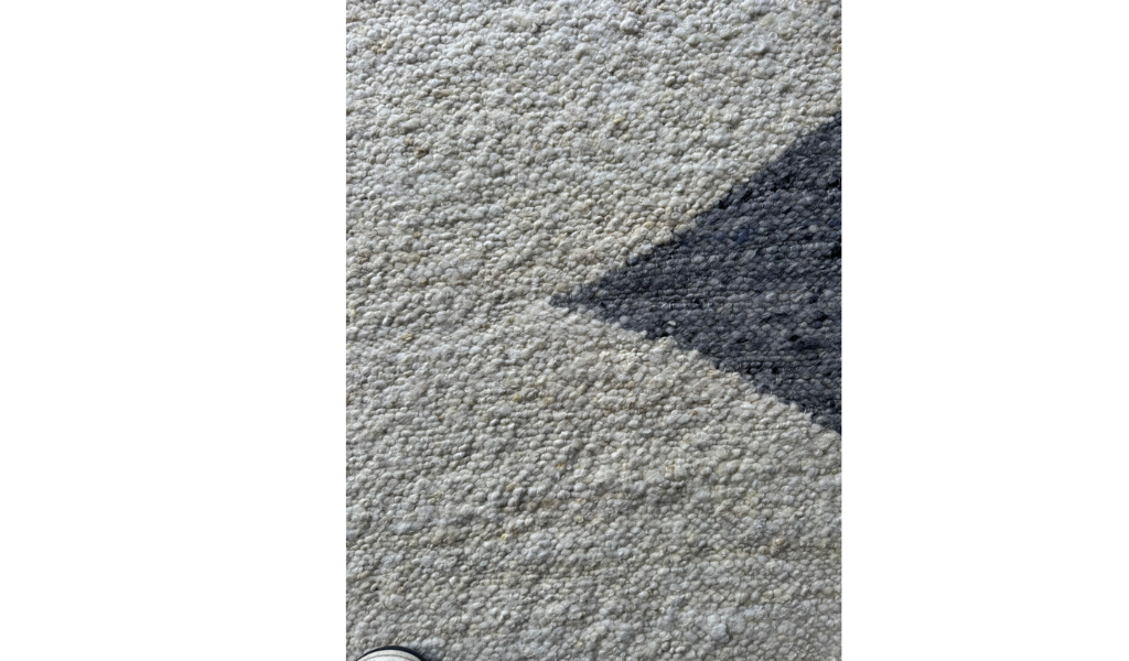 Isla Grey Ivory Boucle Wool Rug