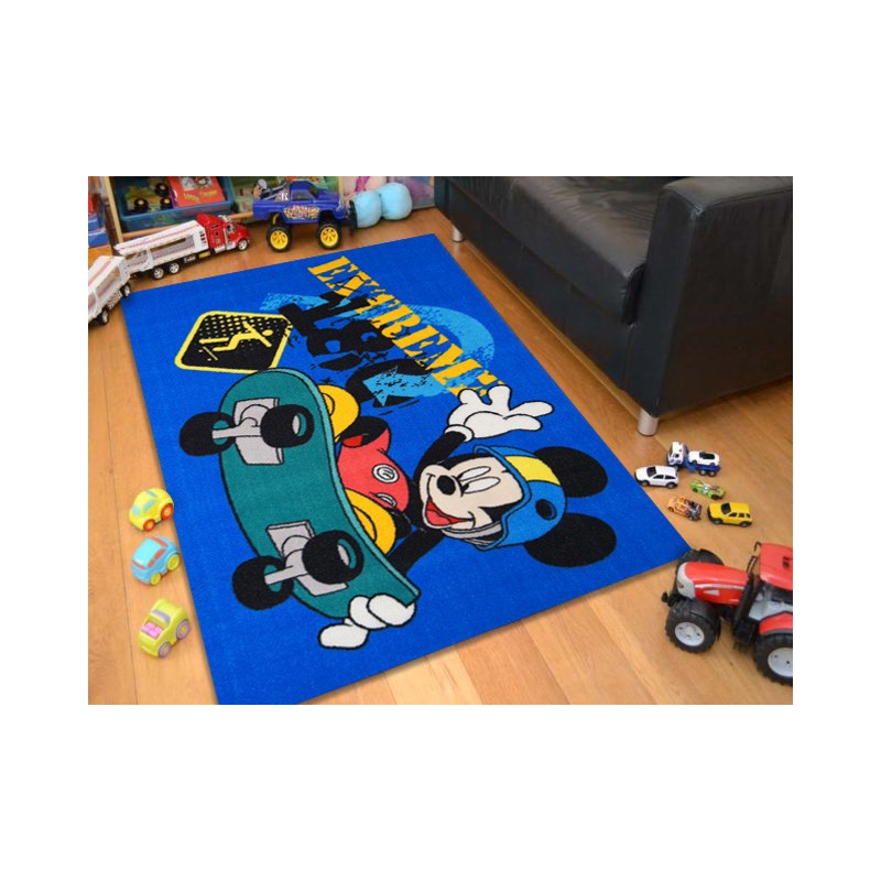 Disney Mickey mouse skateboard kids rug