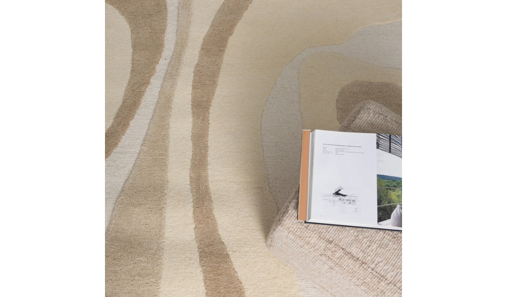 Isla Multi Beige Wool Rug