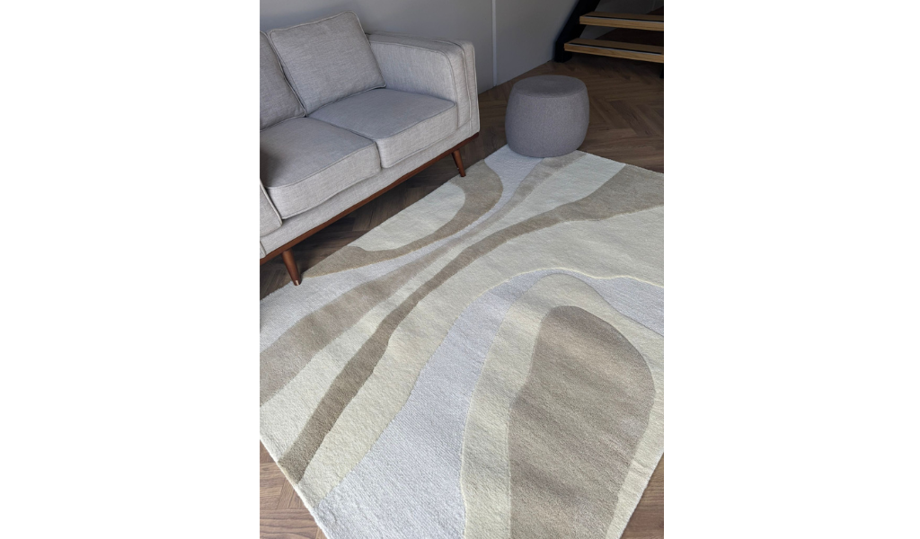 Isla Multi Beige Wool Rug