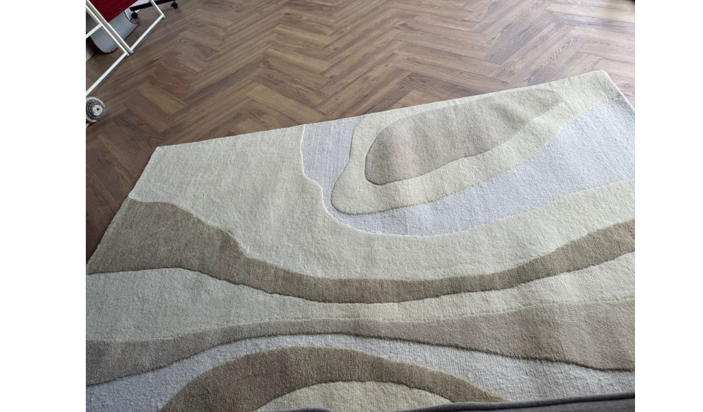 Isla Multi Beige Wool Rug