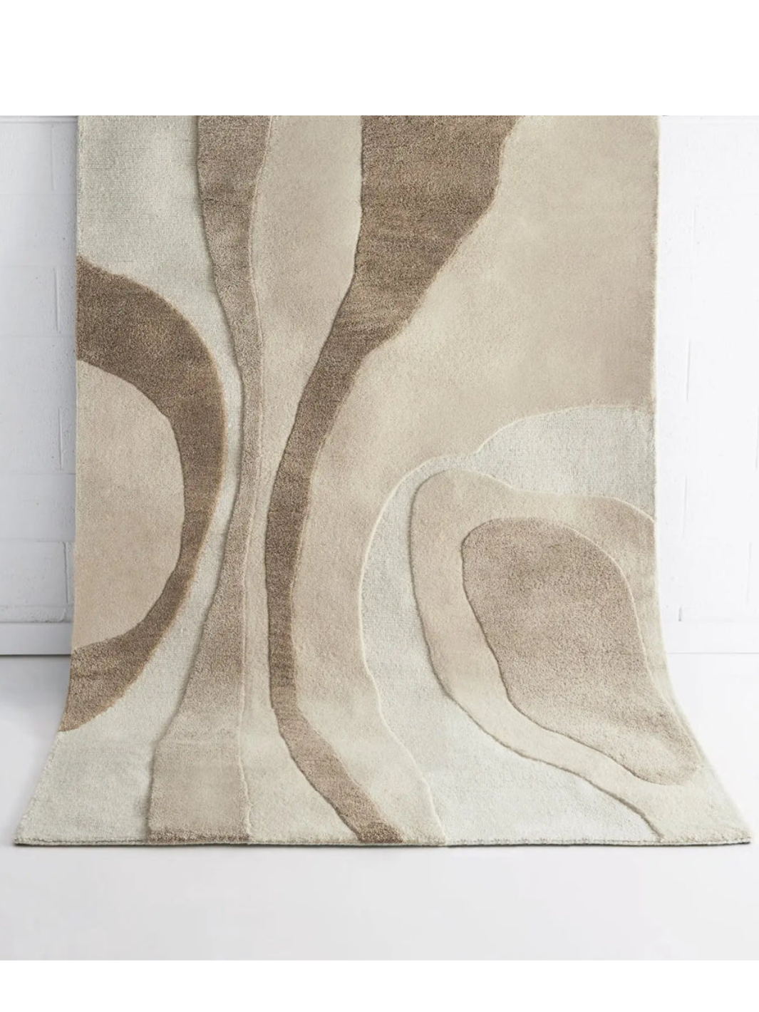 Isla Multi Beige Wool Rug