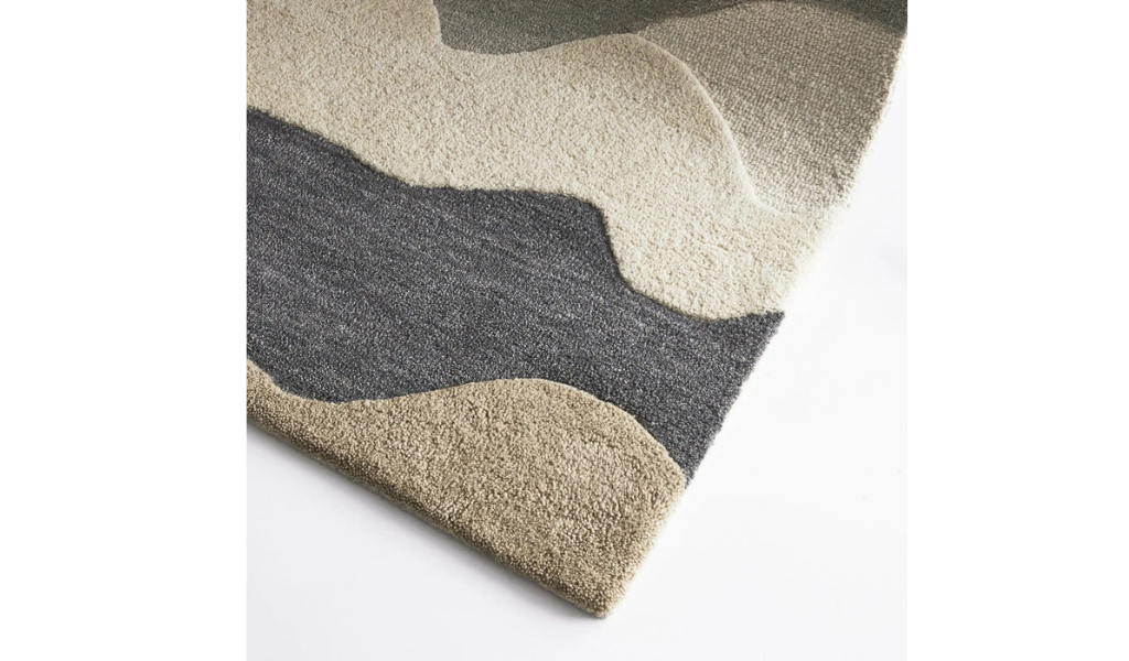 Isla Multicolour Neutral Flow Wool Rug