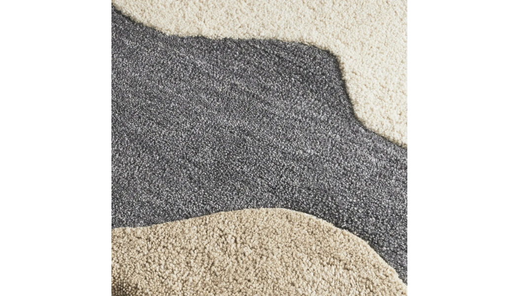 Isla Multicolour Neutral Flow Wool Rug