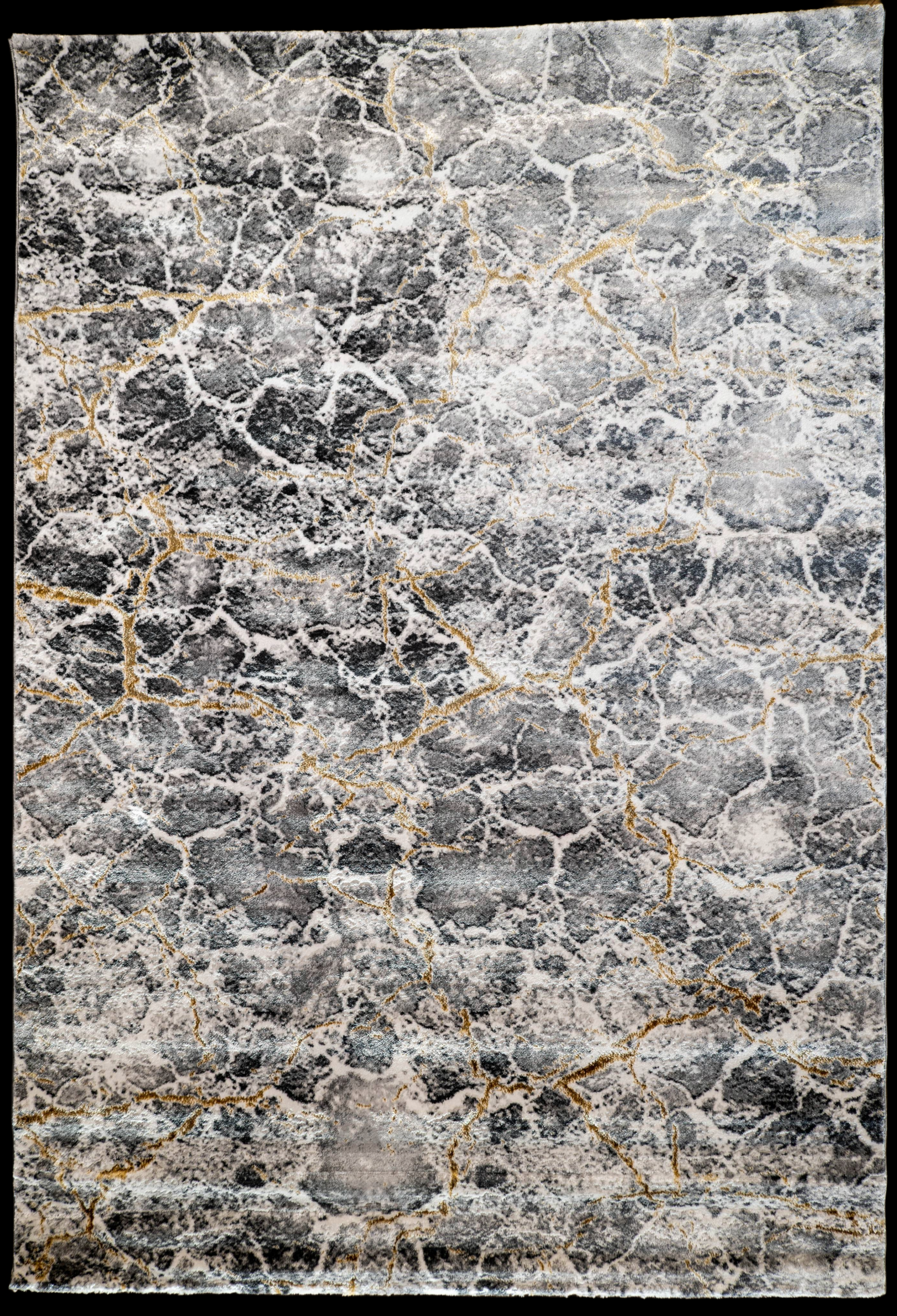 grey anthra Lazer Modern marble Rug