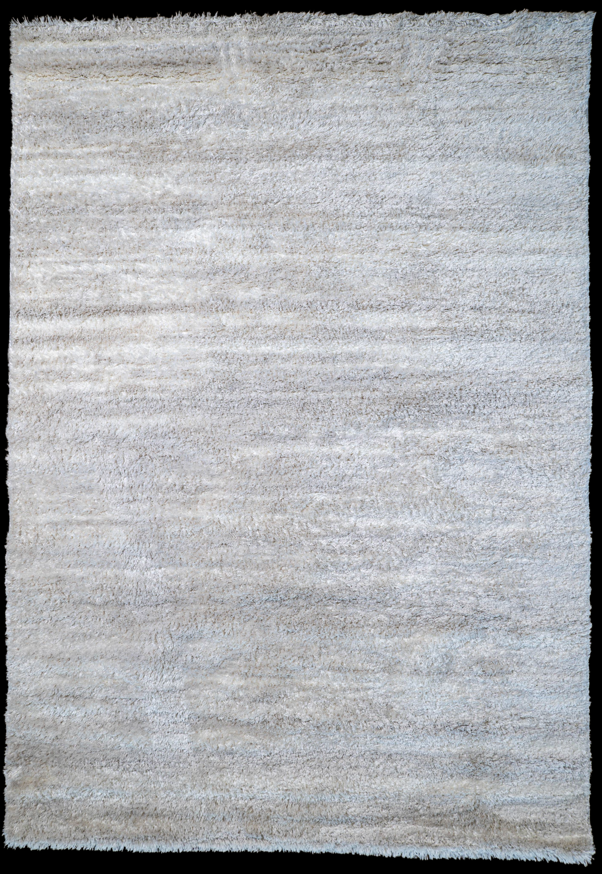 Jasmine Shaggy cream beige plain simple flokati Rug