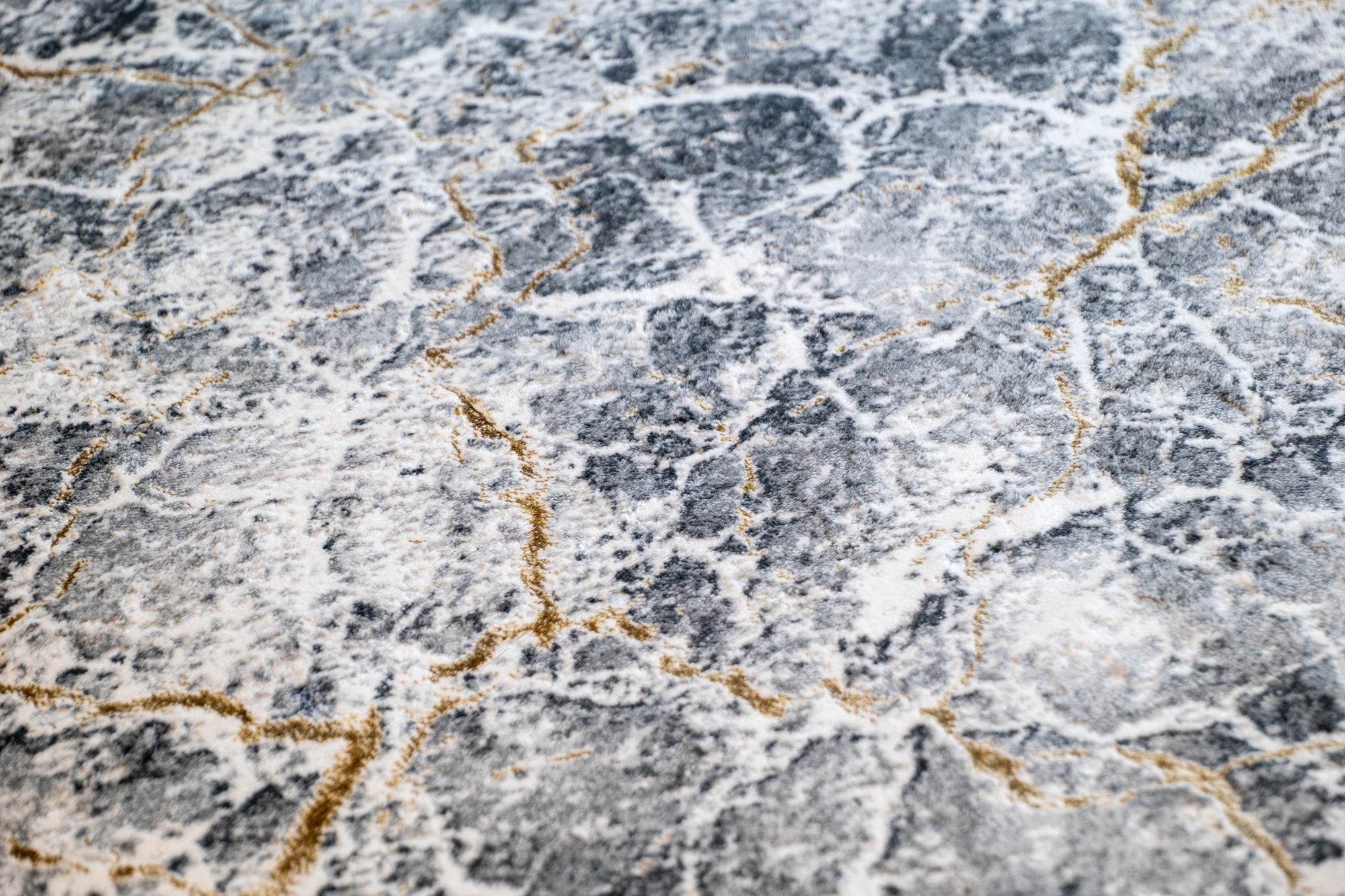 grey anthra Lazer Modern marble Rug
