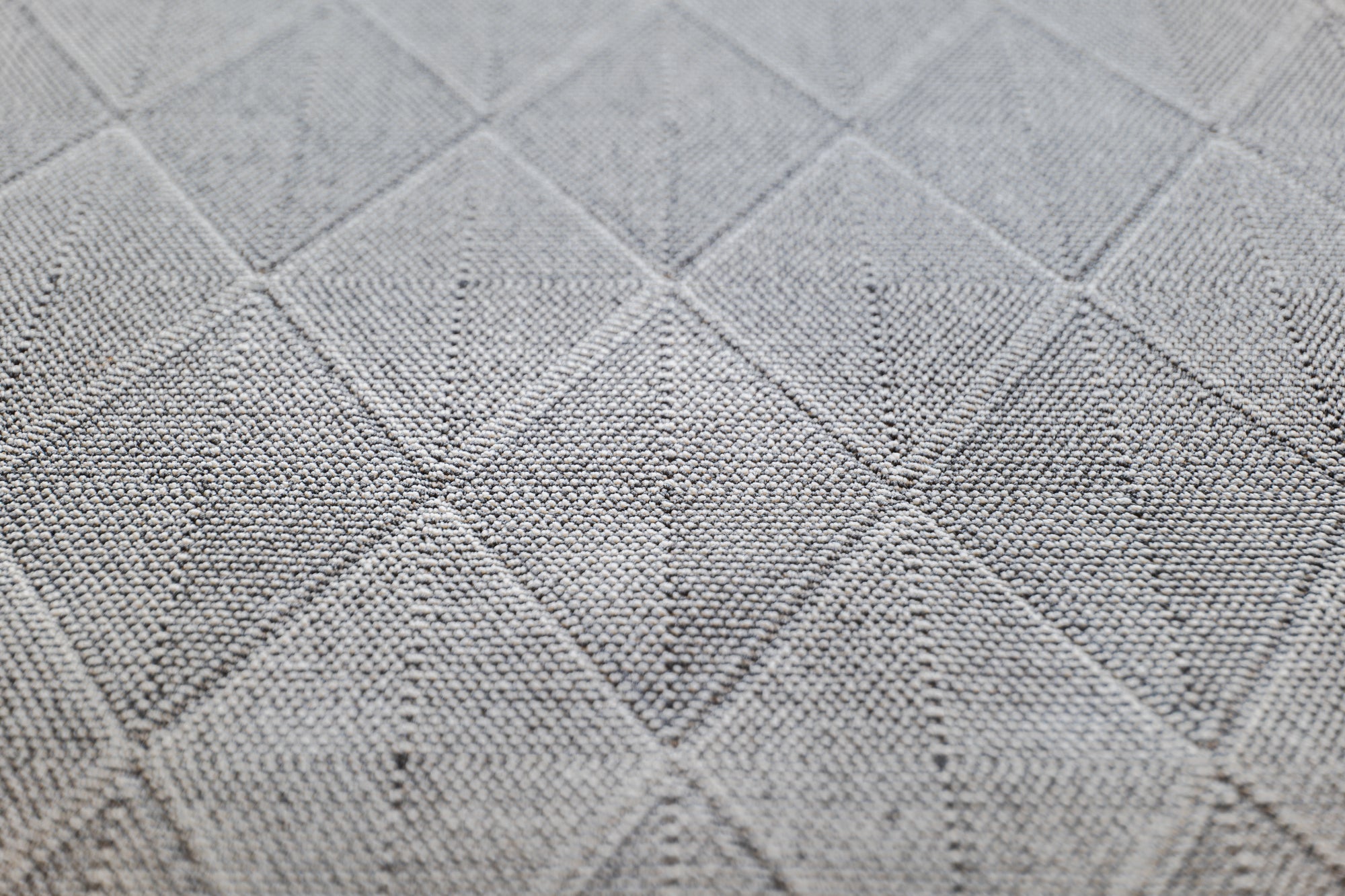 Nikotex Desi silver flatweave floor rug