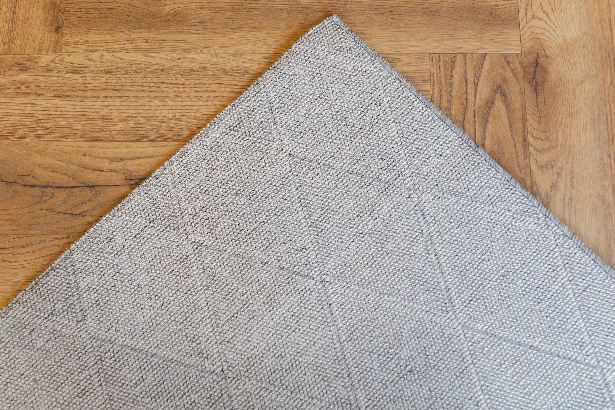 Nikotex Desi silver flatweave floor rug