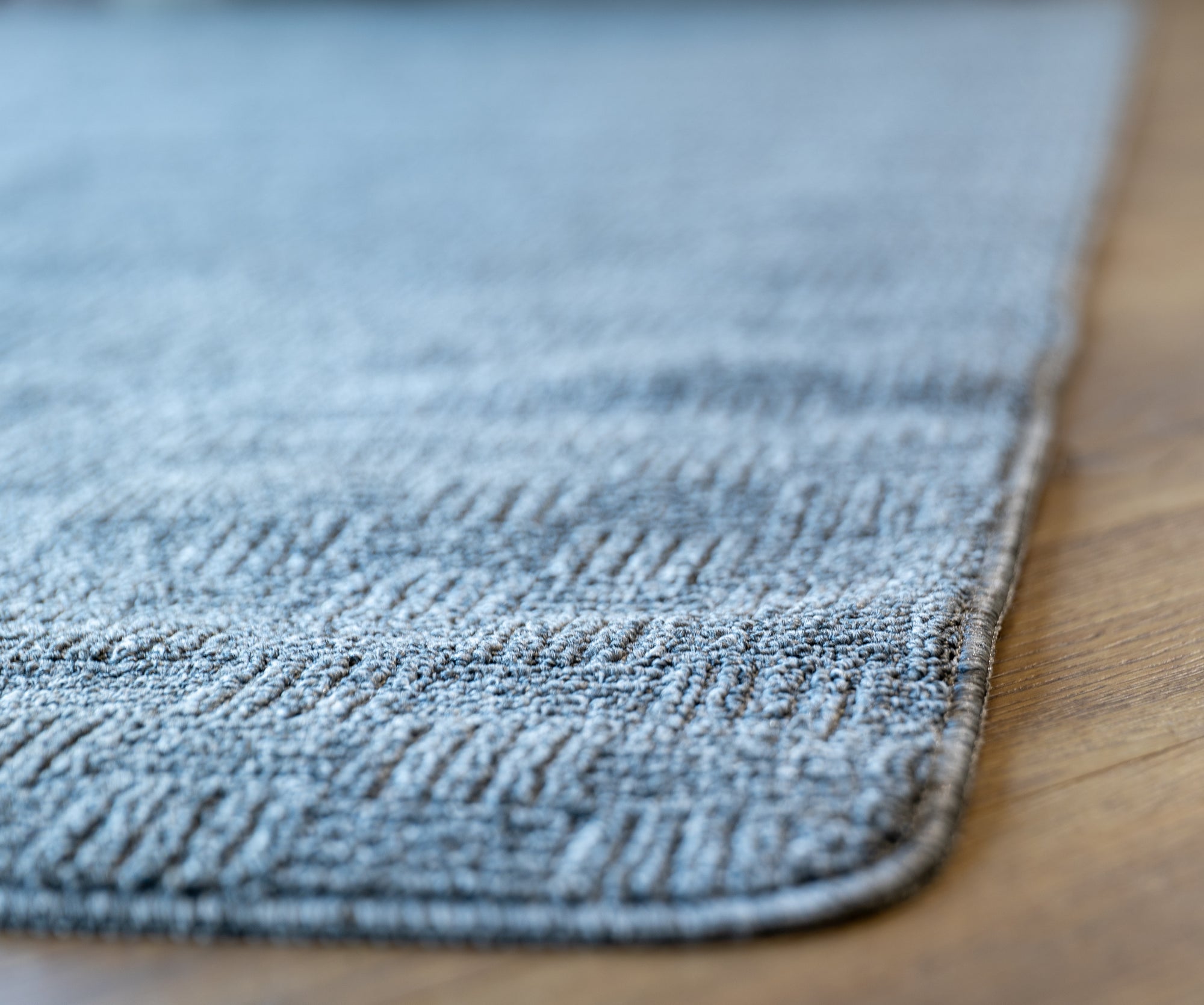 Callavi plain squares Weave flatweave Silver rug