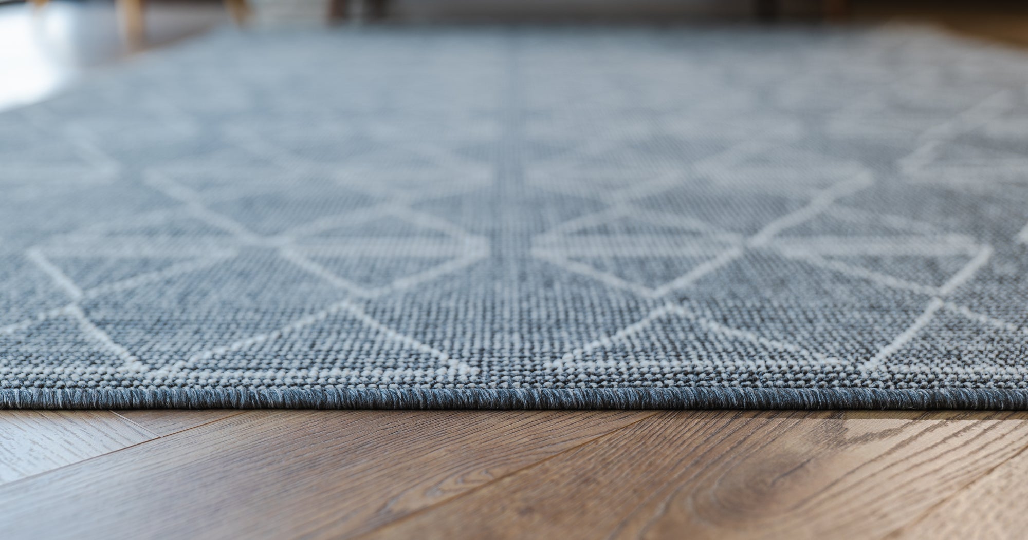 Nikotex Agraba grey flatweave floor rug