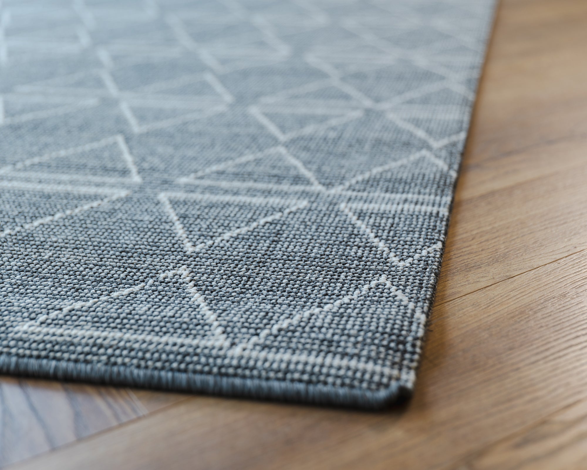 Nikotex Agraba grey flatweave floor rug