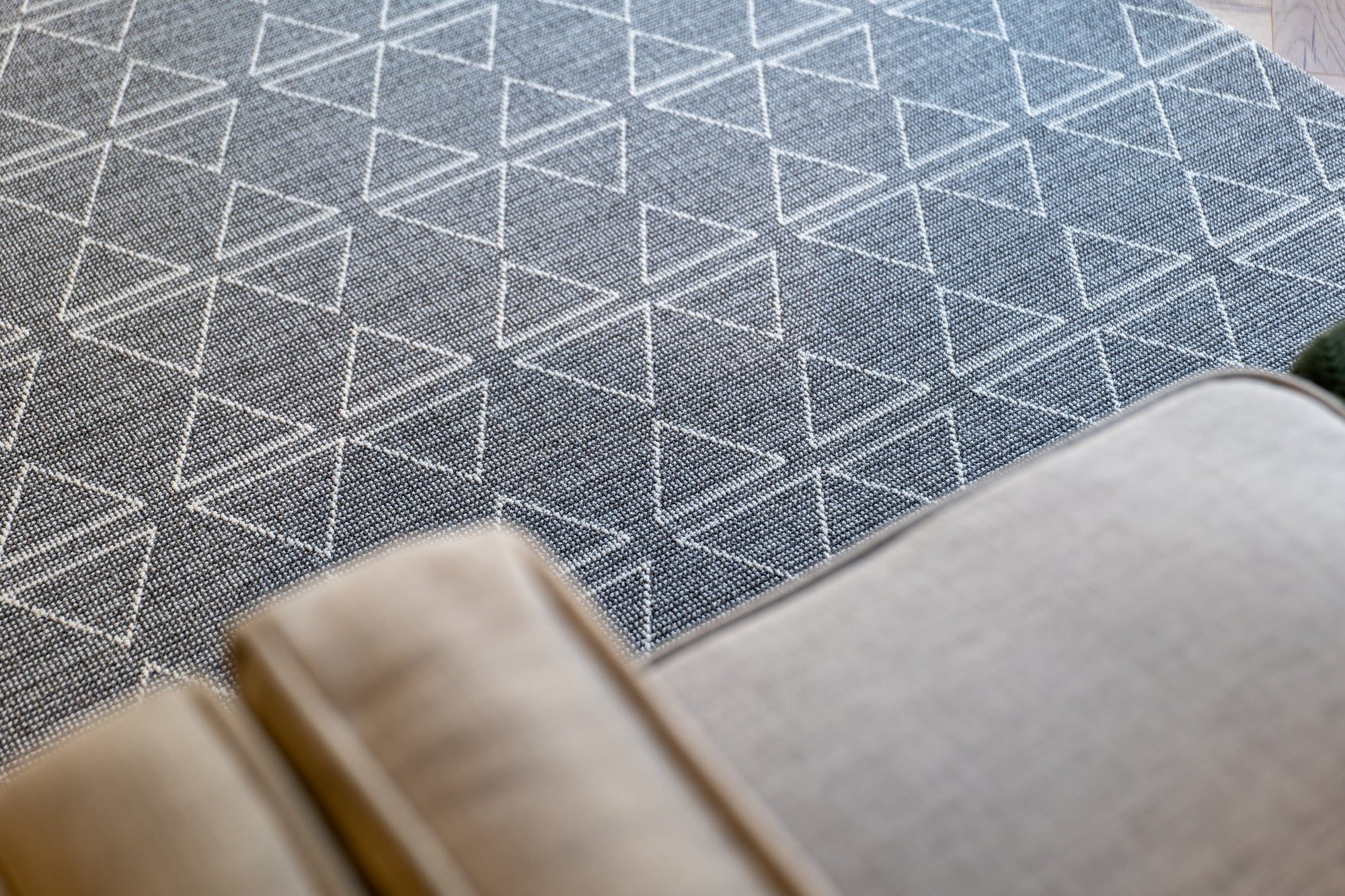 Nikotex Agraba grey flatweave floor rug