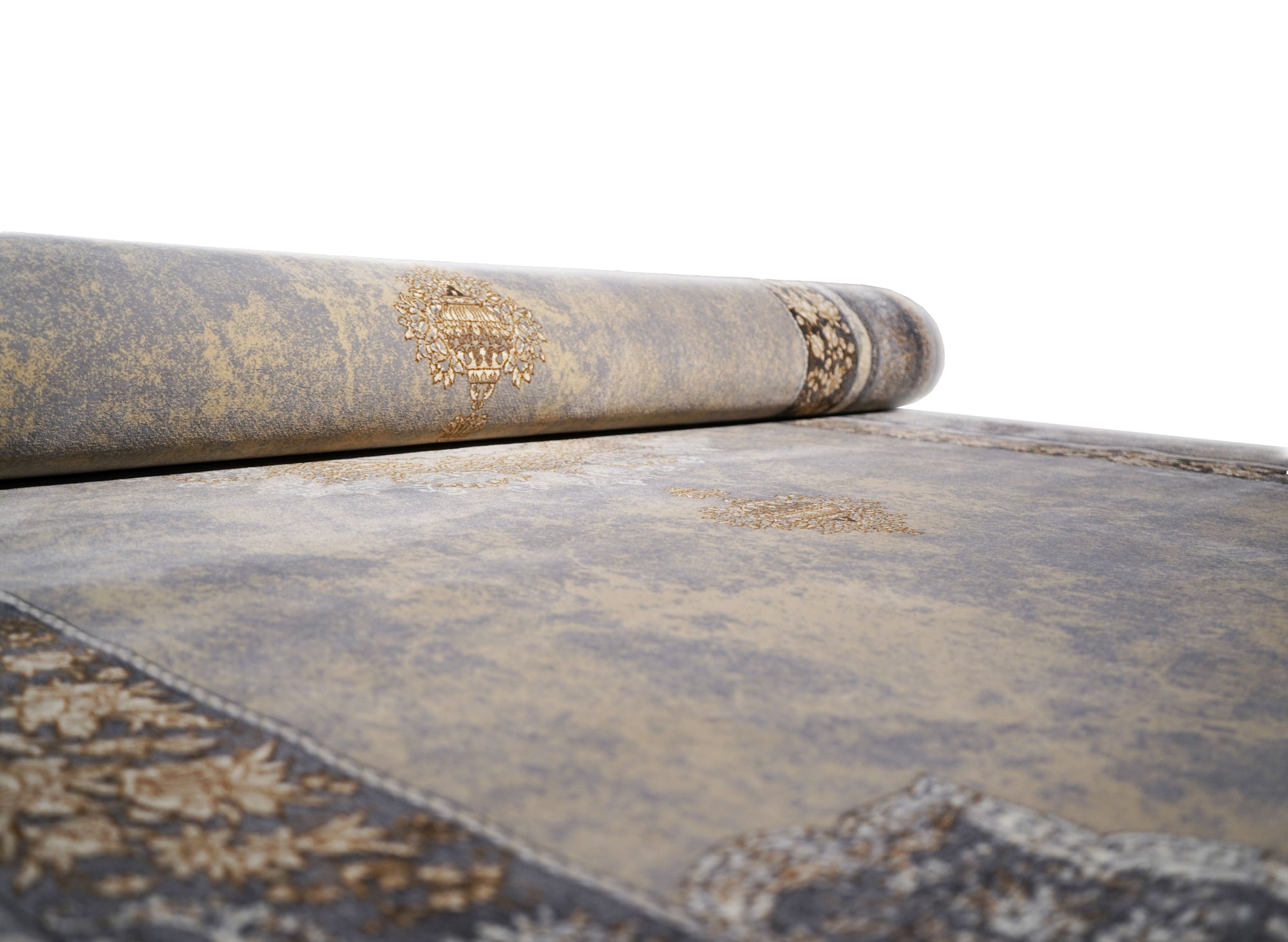 Hive 204 Traditional transitional grey gold rug